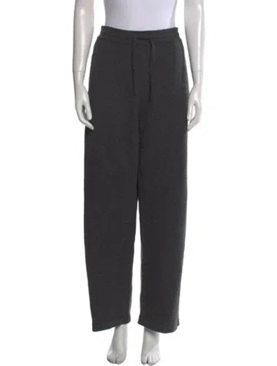 Pre-owned Isabel Marant Étoile Merino Wool Wide Leg Pants W/ Tags In Gray