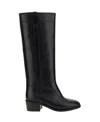 Isabel Marant Étoile Mewis Knee-high Boots In Black