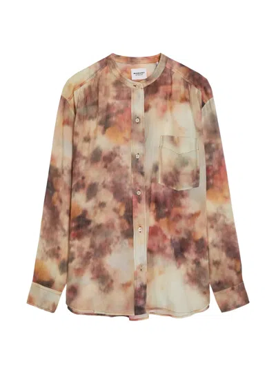 Isabel Marant Étoile Mexica Shirt In Orange
