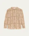 Isabel Marant Étoile Mexika Printed Long-sleeve Blouse In Ecru