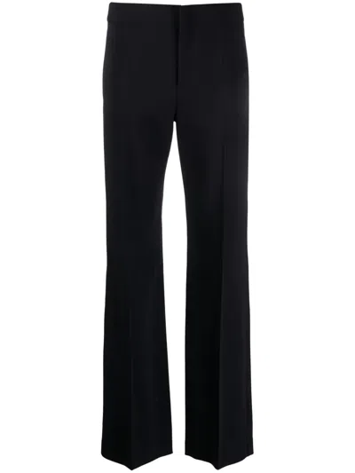 Isabel Marant Étoile Mezia Pressed-crease Trousers In Black