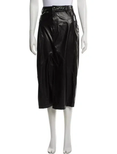 Pre-owned Isabel Marant Étoile Midi Length Skirt W/ Tags In Black