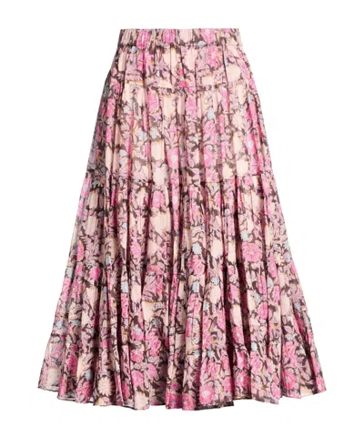 Isabel Marant Étoile Midi Skirts In Pink