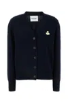 Isabel Marant Étoile Isabel Marant Etoile Midnight Blue Cotton Blend Karina Cardigan