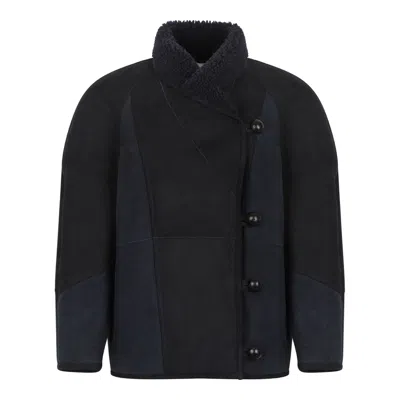 ISABEL MARANT ÉTOILE ISABEL MARANT ETOILE MIDNIGHT LAMB FUR COAT