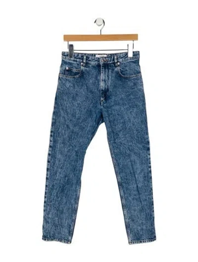 Pre-owned Isabel Marant Étoile Mid-rise Skinny Leg Jeans In Blue