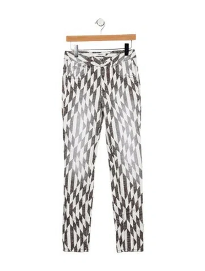 Pre-owned Isabel Marant Étoile Mid-rise Skinny Leg Jeans In Blue