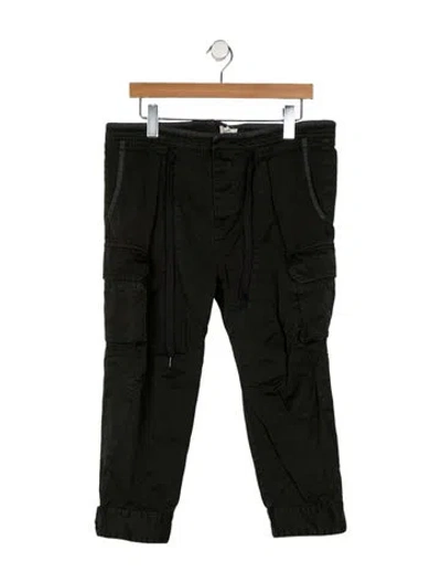 Pre-owned Isabel Marant Étoile Mid-rise Straight Leg Jeans In Black