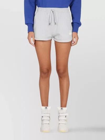 Isabel Marant Étoile "mifa" Elastic Waistband Shorts With Side Pockets