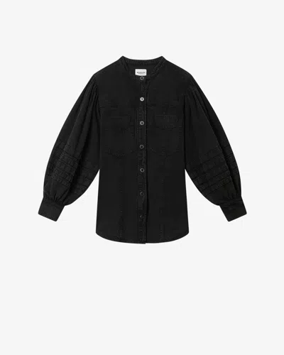 Isabel Marant Étoile Mileda Shirt In Black