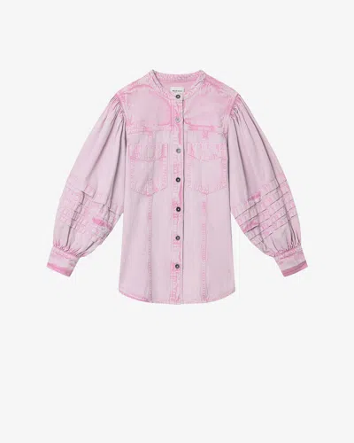 Isabel Marant Étoile Mileda Shirt In Pink