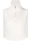 Isabel Marant Étoile Brushed Knitted Vest In Neutrals