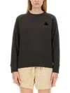 Isabel Marant Étoile Milla Sweat Shirt-38f Nd Isabel Marant Etoile Female In Black