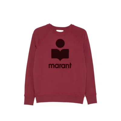 Isabel Marant Étoile Milly Logo-print Sweatshirt In Brown
