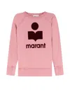 Isabel Marant Étoile Milly Ny Biologic Coton Sweatshirt In Pink