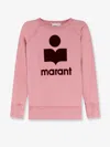 Isabel Marant Étoile Milly Ny Biologic Coton Sweatshirt In Pink