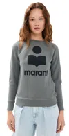 Isabel Marant Étoile Milly Sweatshirt Slate In Grey