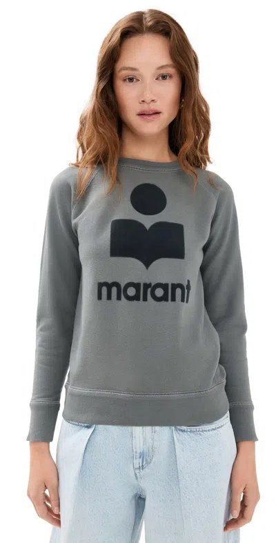 Isabel Marant Étoile Milly Sweatshirt Slate In Grey
