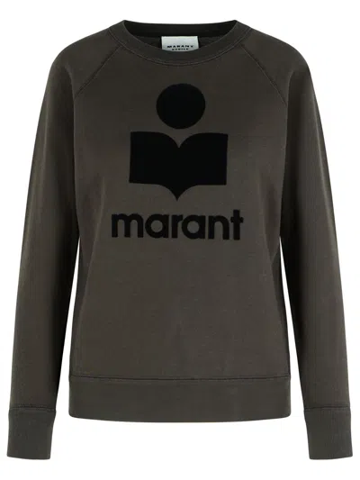 Isabel Marant Étoile Isabel Marant Etoile Slate Cotton Blend Millyny Sweatshirt In Black