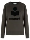Isabel Marant Étoile Isabel Marant Etoile Slate Cotton Blend Millyny Sweatshirt In Gray