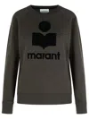 Isabel Marant Étoile 'millyny' Black Cotton Blend Sweatshirt