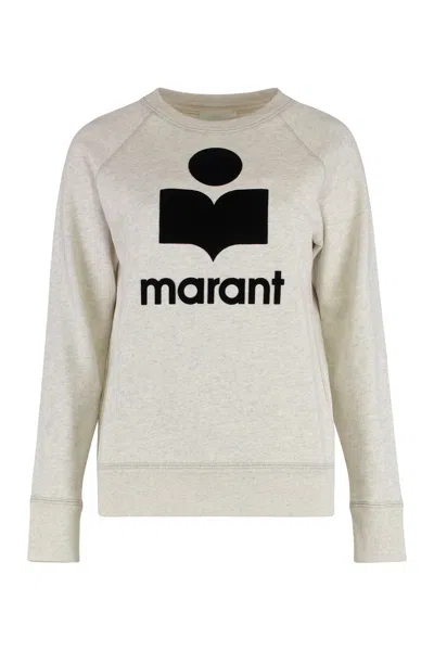 ISABEL MARANT ÉTOILE MILLYNY COTTON BLEND CREW-NECK SWEATSHIRT