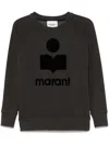 Isabel Marant Étoile Millyny Black Crewneck Sweatshirt In Black