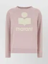 Isabel Marant Étoile Millyny Crew Neck Sweatshirt In Pink