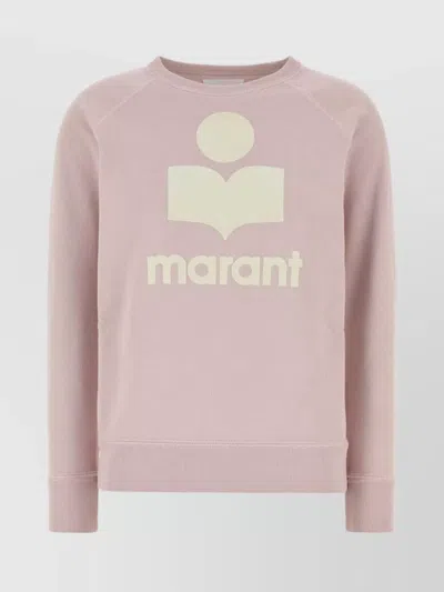 Isabel Marant Étoile Millyny Crew Neck Sweatshirt In Pink