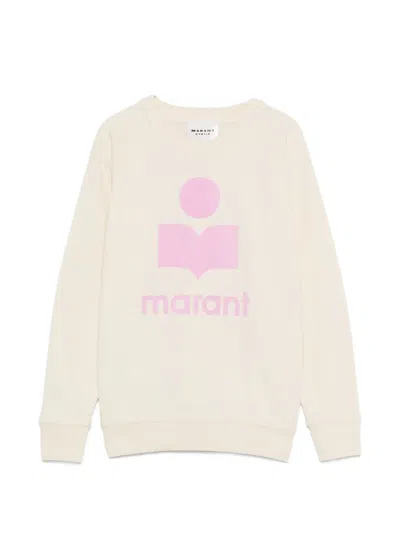 Isabel Marant Étoile Marant Etoile Millyny Cotton Sweatshirt In Neutral