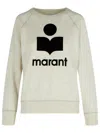 Isabel Marant Étoile Isabel Marant Etoile Melange Sand Cotton Blend Millyny Sweatshirt In White