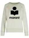Isabel Marant Étoile Millyny' 'ecru' Cotton Blend Sweatshirt In Multi
