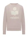 Isabel Marant Étoile Isabel Marant Etoile Pink Cotton Blend Millyny Sweatshirt In Pink
