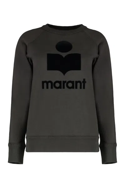 Isabel Marant Étoile Isabel Marant Etoile Millyny Logo Sweatshirt In Gray