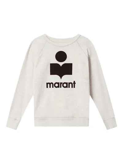 Isabel Marant Étoile Millyny Logo Sweatshirt In White