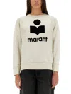 Isabel Marant Étoile Isabel Marant Etoile Melange Sand Cotton Blend Millyny Sweatshirt In Neutral