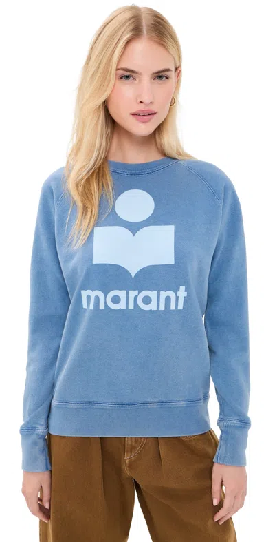 Isabel Marant Étoile Millyny Sweatshirt Blue/light Blue