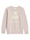 Isabel Marant Étoile Isabel Marant Etoile Pink Cotton Blend Millyny Sweatshirt In Pink