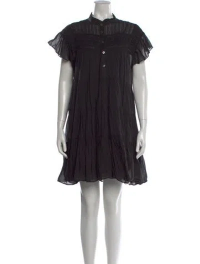 Pre-owned Isabel Marant Étoile Mini Dress In Black