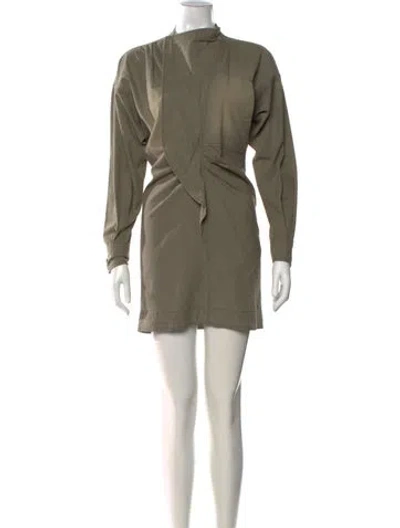 Pre-owned Isabel Marant Étoile Mini Dress In Neutrals