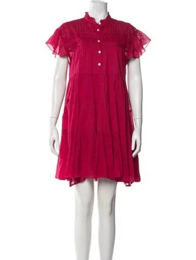 Pre-owned Isabel Marant Étoile Mini Dress In Pink