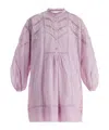 Isabel Marant Étoile Galia Mini Dress In Pink