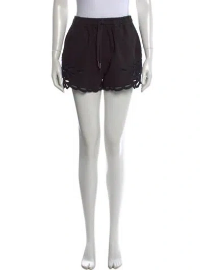Pre-owned Isabel Marant Étoile Mini Shorts In Black