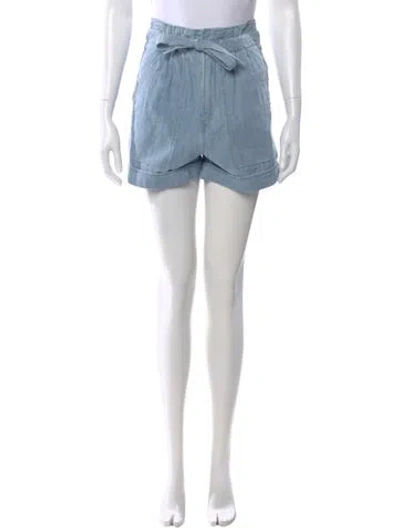 Pre-owned Isabel Marant Étoile Mini Shorts In Blue