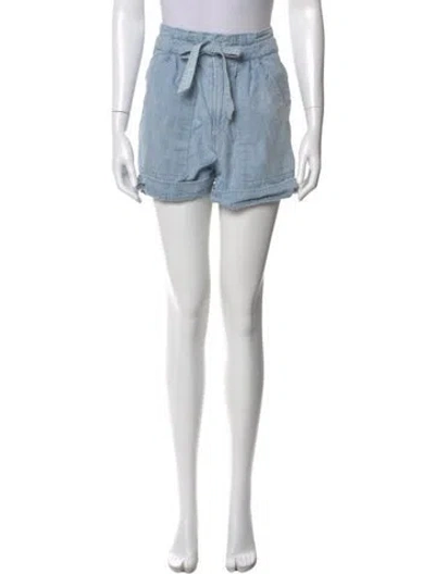 Pre-owned Isabel Marant Étoile Mini Shorts In Blue