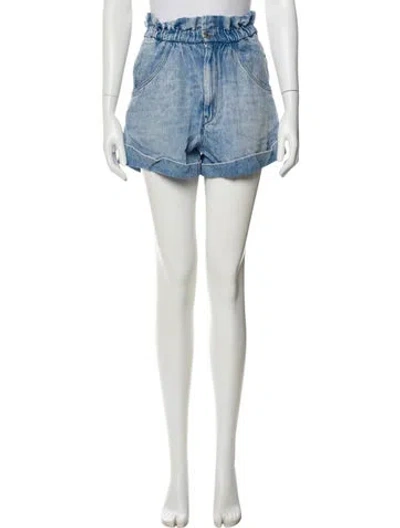 Pre-owned Isabel Marant Étoile Mini Shorts In Blue