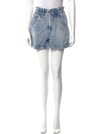Pre-owned Isabel Marant Étoile Mini Shorts In Blue