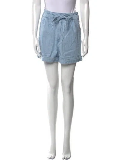Pre-owned Isabel Marant Étoile Mini Shorts In Blue