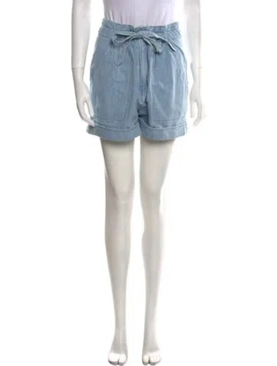 Pre-owned Isabel Marant Étoile Mini Shorts In Blue