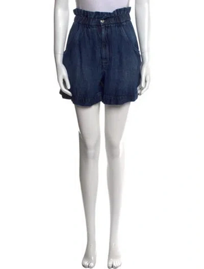Pre-owned Isabel Marant Étoile Mini Shorts In Blue